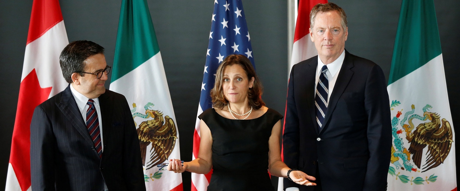 США, Канада и Мексика пересматривают Североамериканское соглашение о свободной торговле