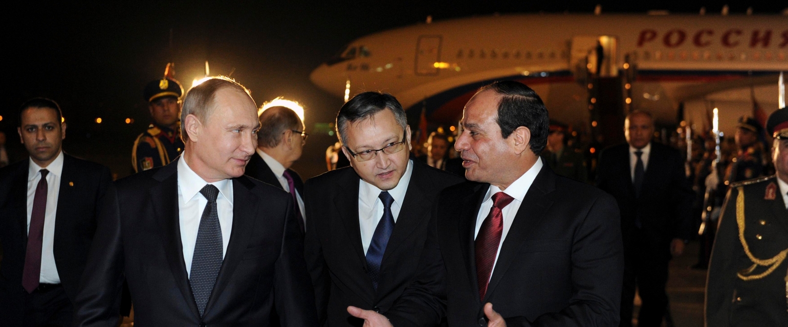 Russia looks to Egypt for Mideast foothold